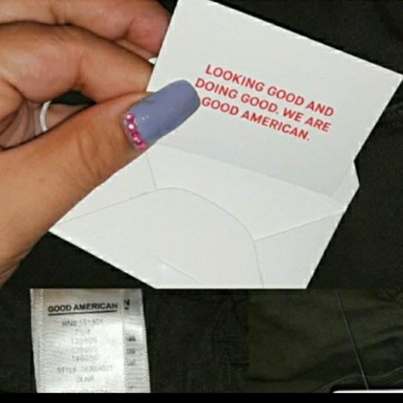 Good American • Olive Good Legs Skinny - Picture 4 of 8